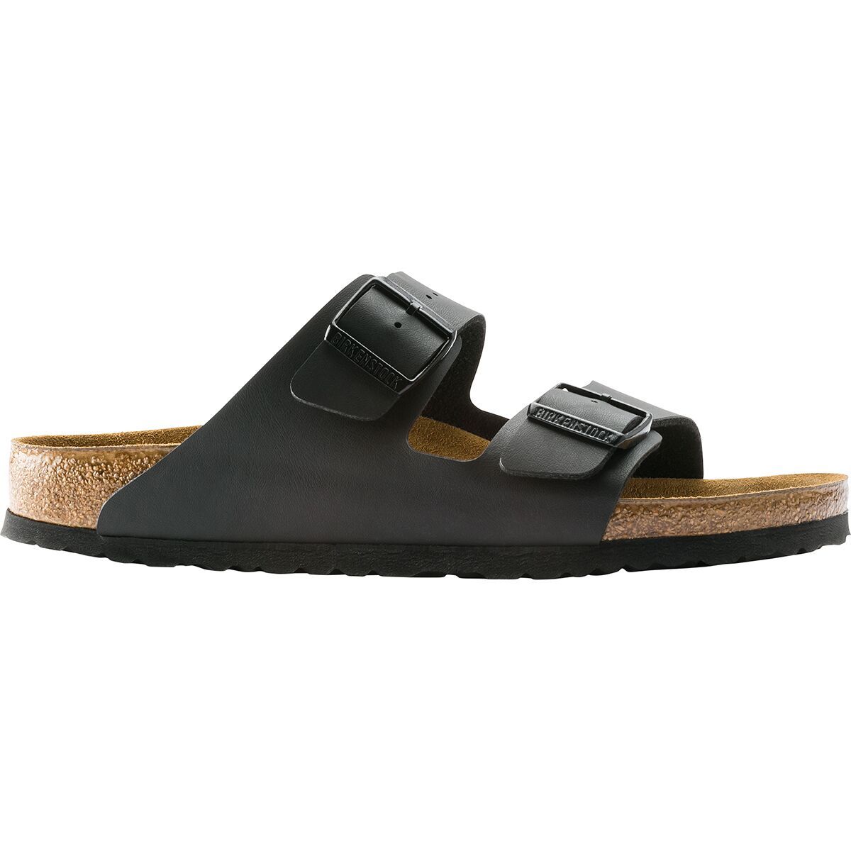 Image of Birkenstock Arizona Sandal - Women's Black Birko-flor, 37.0