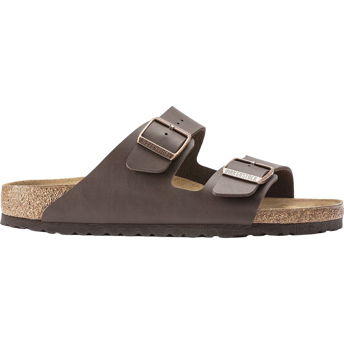 Image of Birkenstock Arizona Sandal - Women's Brown Birko-flor, 37.0