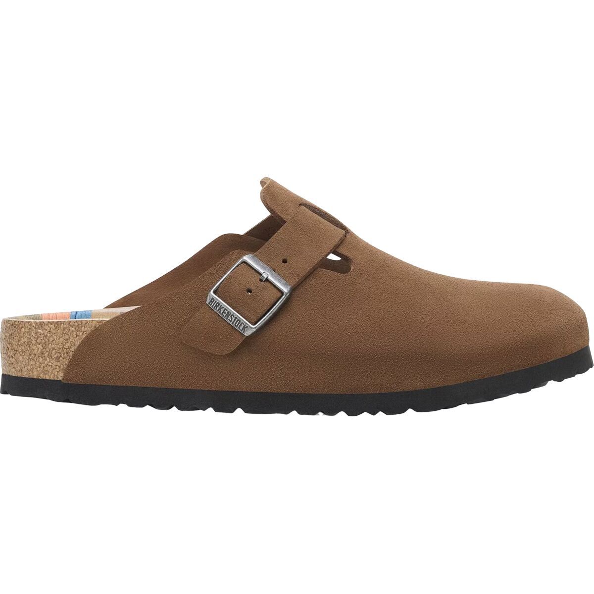 Birkenstock Boston Soft Footbed Suede Narrow Clog - Women's Faded Lime Suede, 36.0