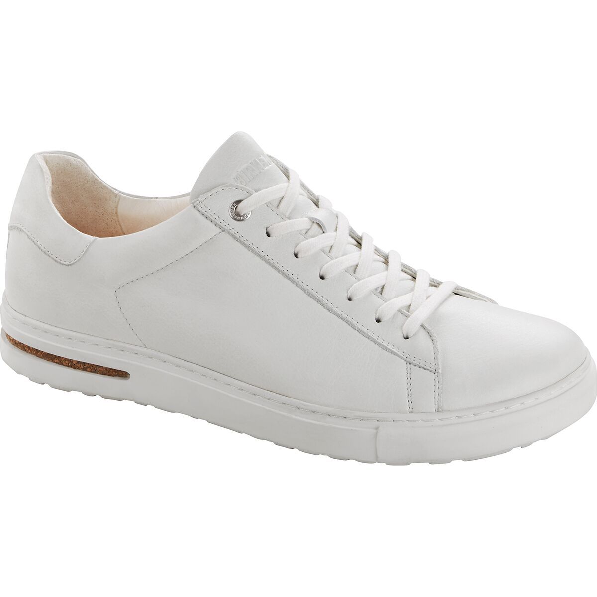 Image of Birkenstock Bend Shoe - Men's White Leather, 42.0