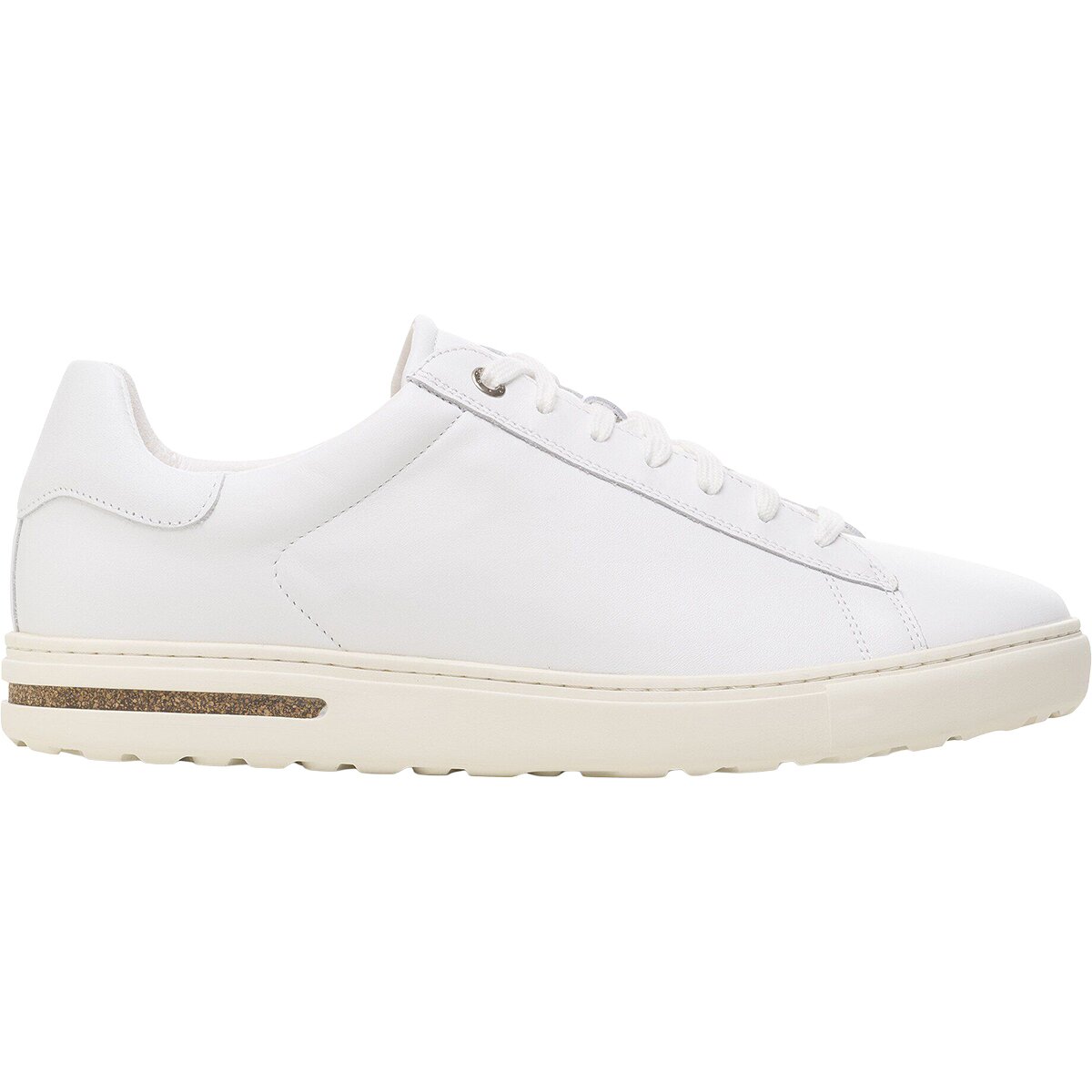 Image of Birkenstock Bend Shoe - Men's White Leather, 44.0