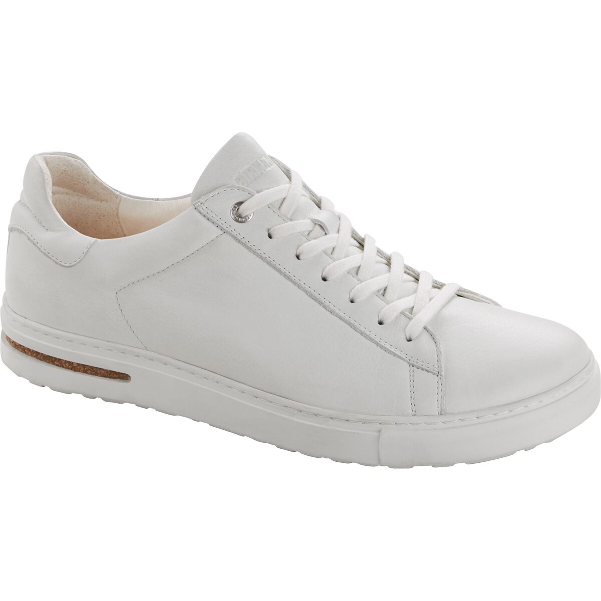 Image of Birkenstock Bend Shoe - Women's White Leather, 37.0