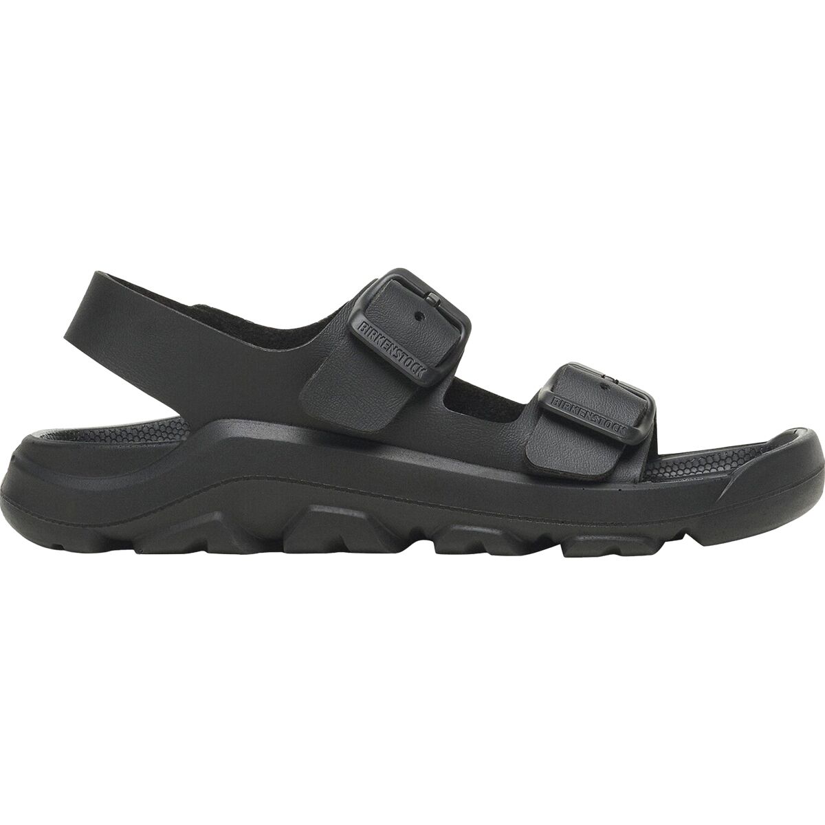 Image of Birkenstock Mogami Sandal - Kids' Black Birko-Flor, 27.0