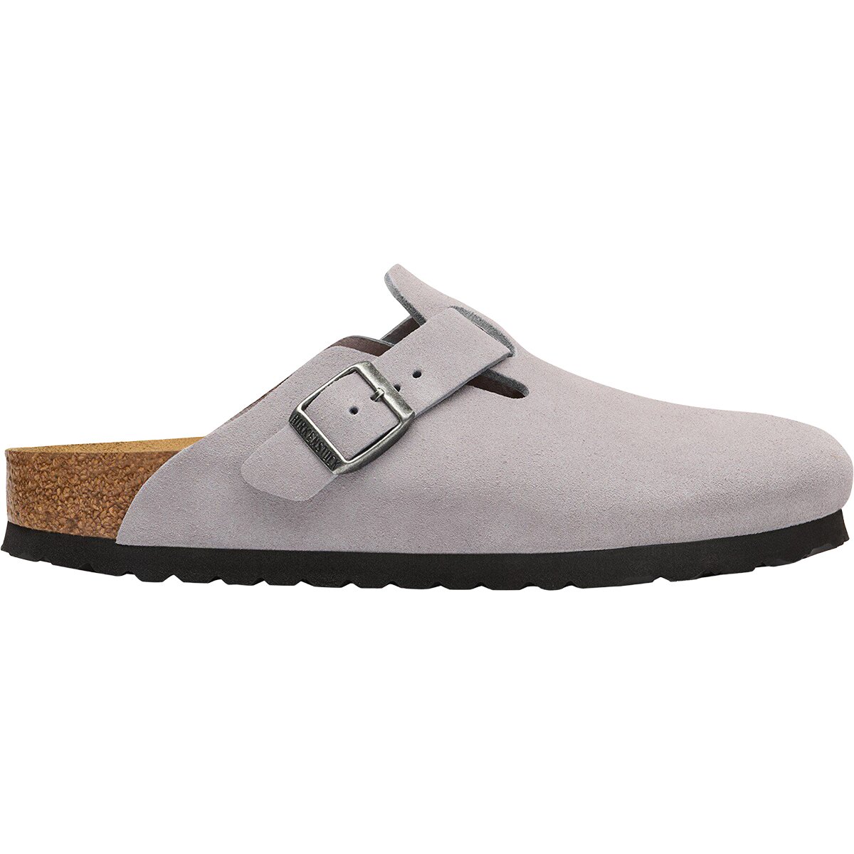 Birkenstock Boston Suede Narrow Clog - Women's Lavender Sky Suede, 39.0