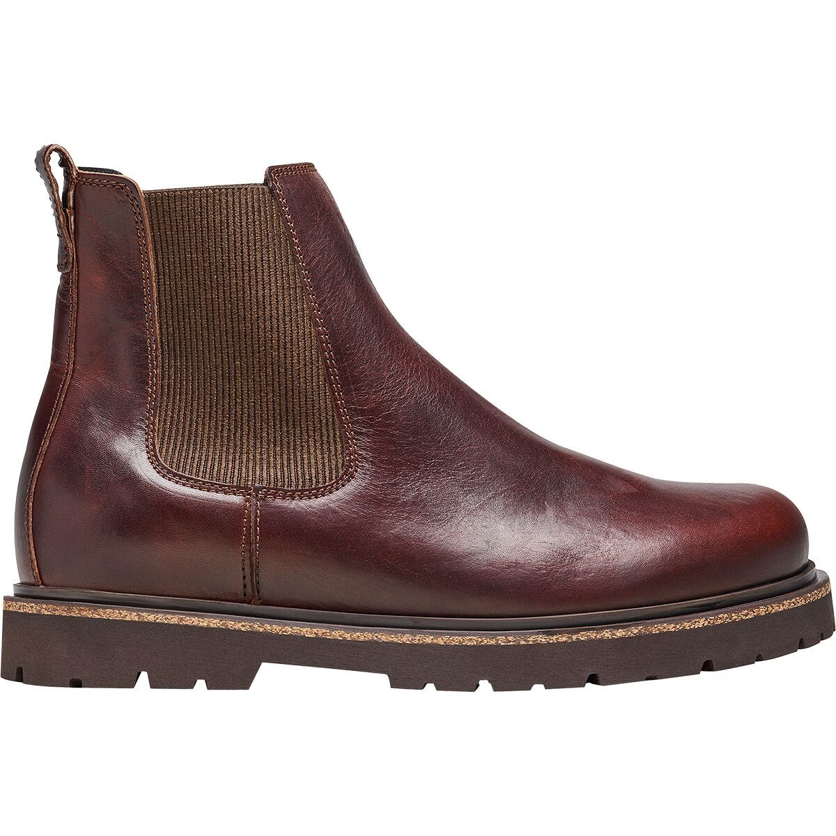 Image of Birkenstock Highwood Deep Blue Boot - Men's Chocolate Leather, 45.0