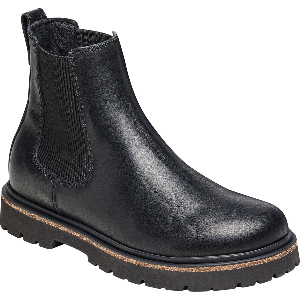 Image of Birkenstock Highwood Deep Blue Boot - Women's Black Leather, 38.0