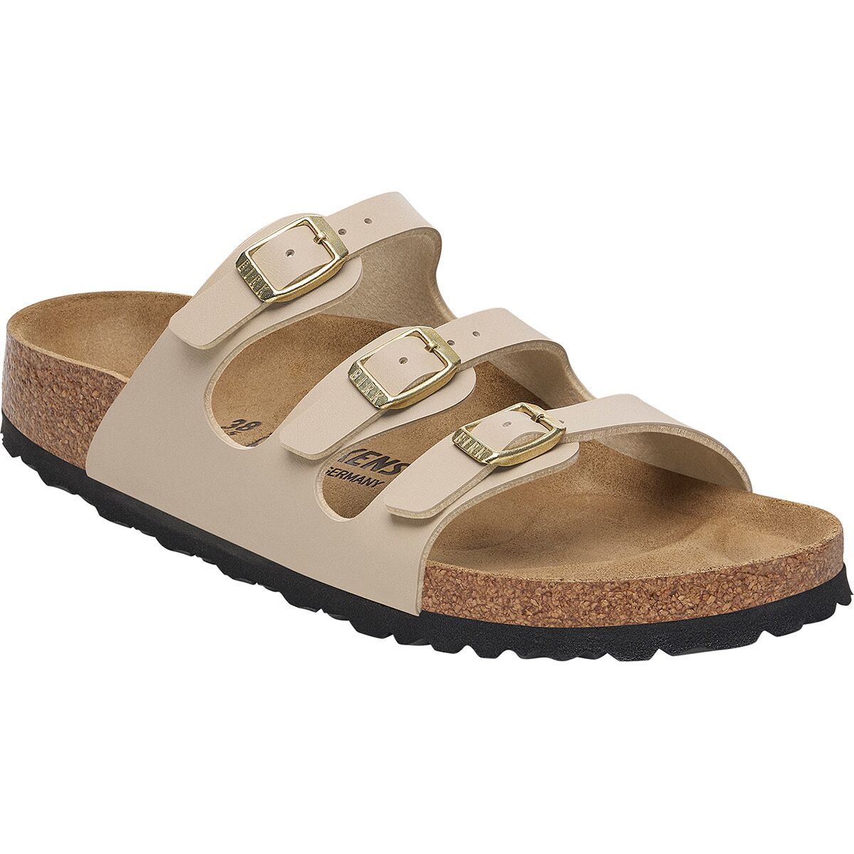 Birkenstock Florida Sandal - Women's Sandcastle Birko-Flor, 37.0