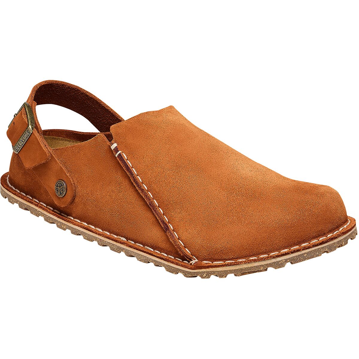 Image of Birkenstock Lutry Suede Clog - Men's Mink Suede, 46.0