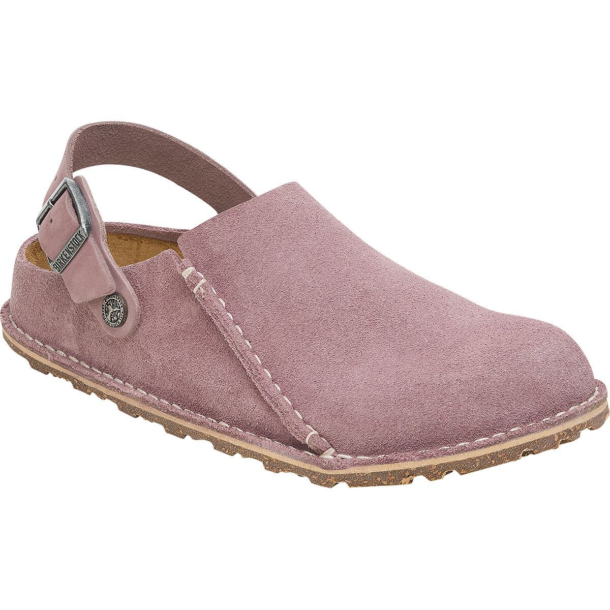 Birkenstock Lutry Suede Narrow Clog - Women