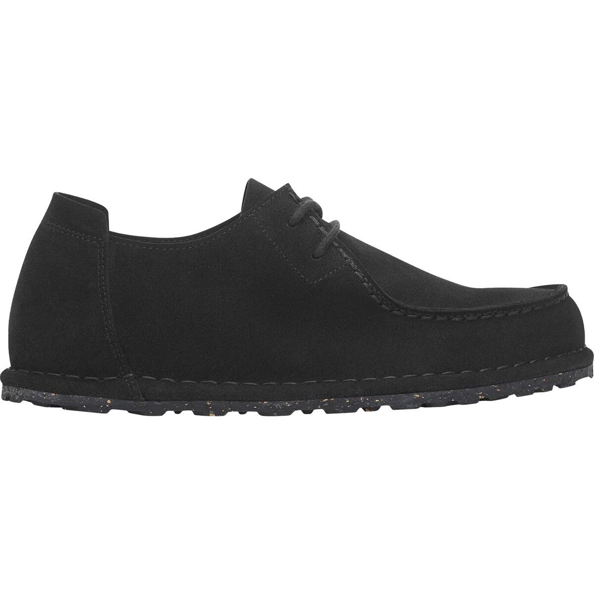 Image of Birkenstock Utti Lace Shoe - Men's Black Suede, 42.0