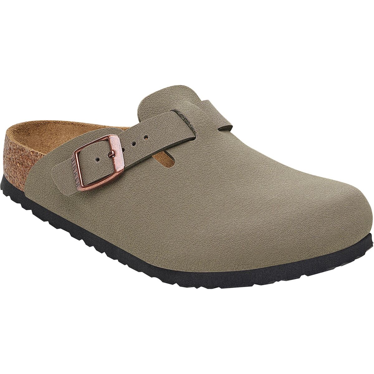 Image of Birkenstock Boston Clog - Kids' Stone Birkibuc, 29.0