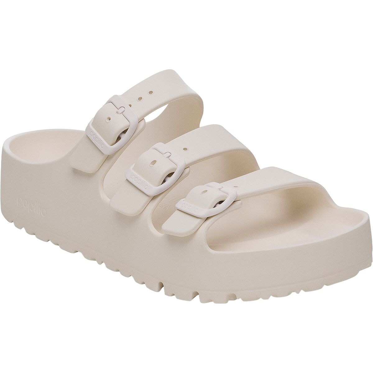 Image of Birkenstock Florida III Platform Narrow Sandal - Women's Eggshell EVA, 37.0