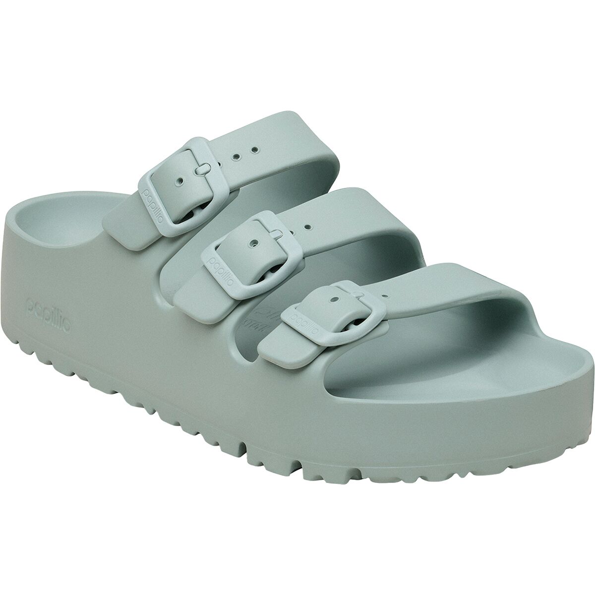 Image of Birkenstock Florida III Platform Narrow Sandal - Women's Pure Sage EVA, 38.0