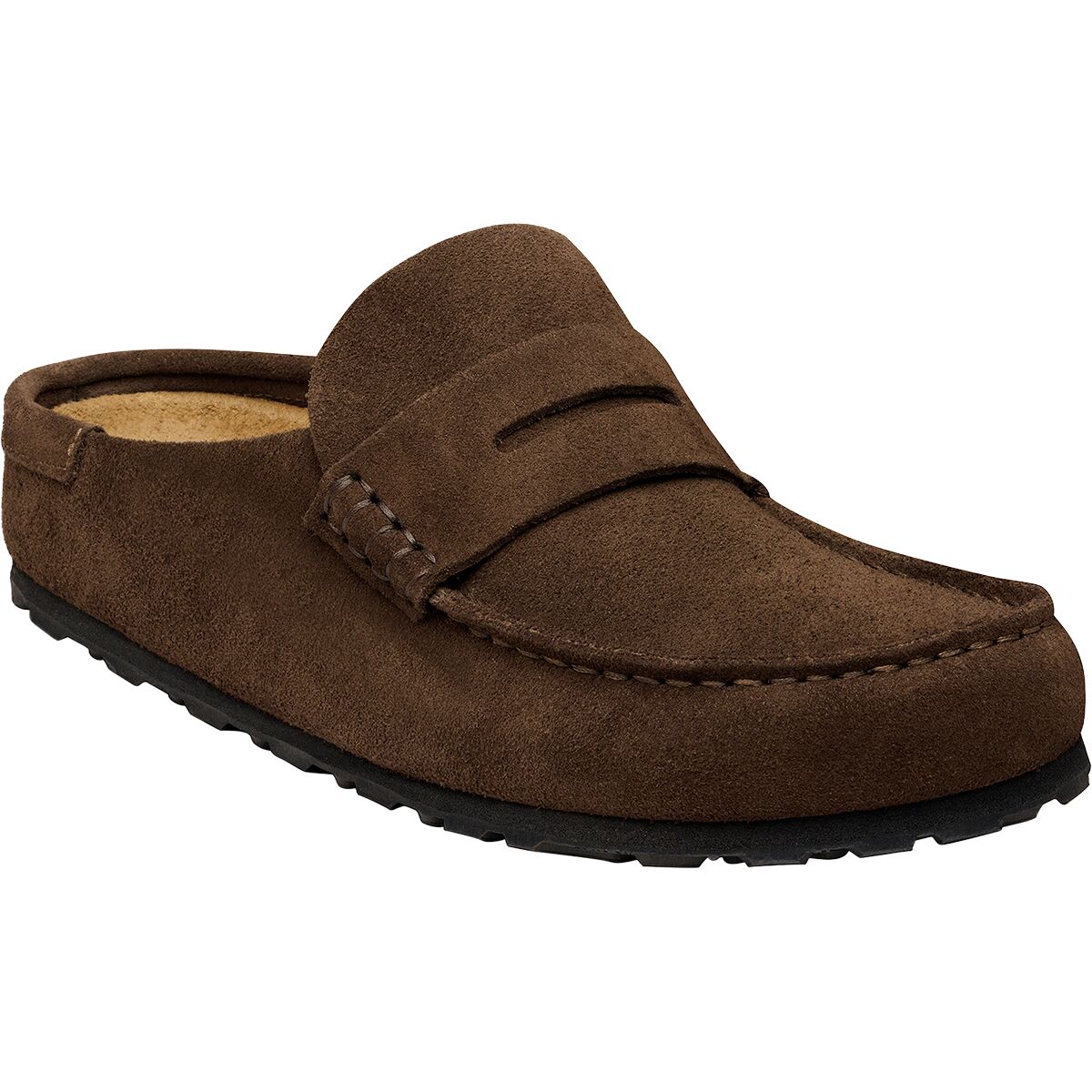 Image of Birkenstock Naples Wrapped Bold Grip Shoe - Men's Carafe Suede, 43.0
