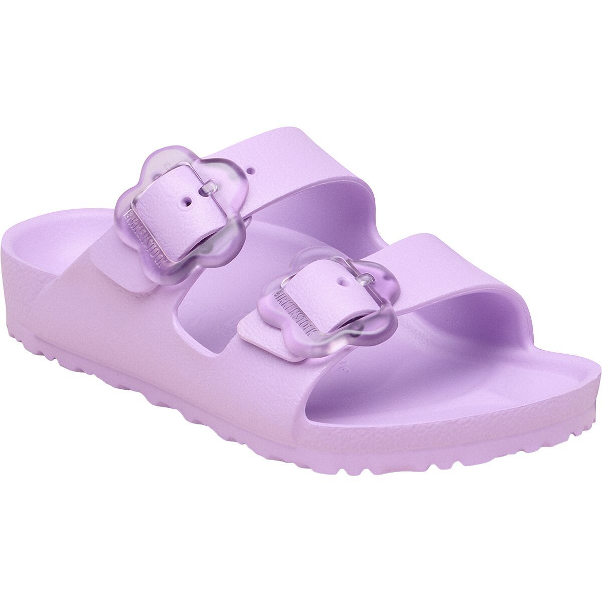 Image of Birkenstock Arizona Flower Buckle Sandal - Kids' EVA Crocus, 30.0