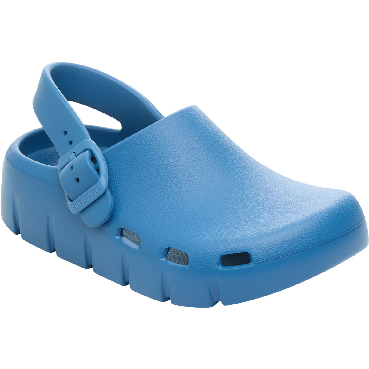 Image of Birkenstock Birki Flow Fixed Strap Sandal - Toddlers' EVA Elemental Blue, 24.0