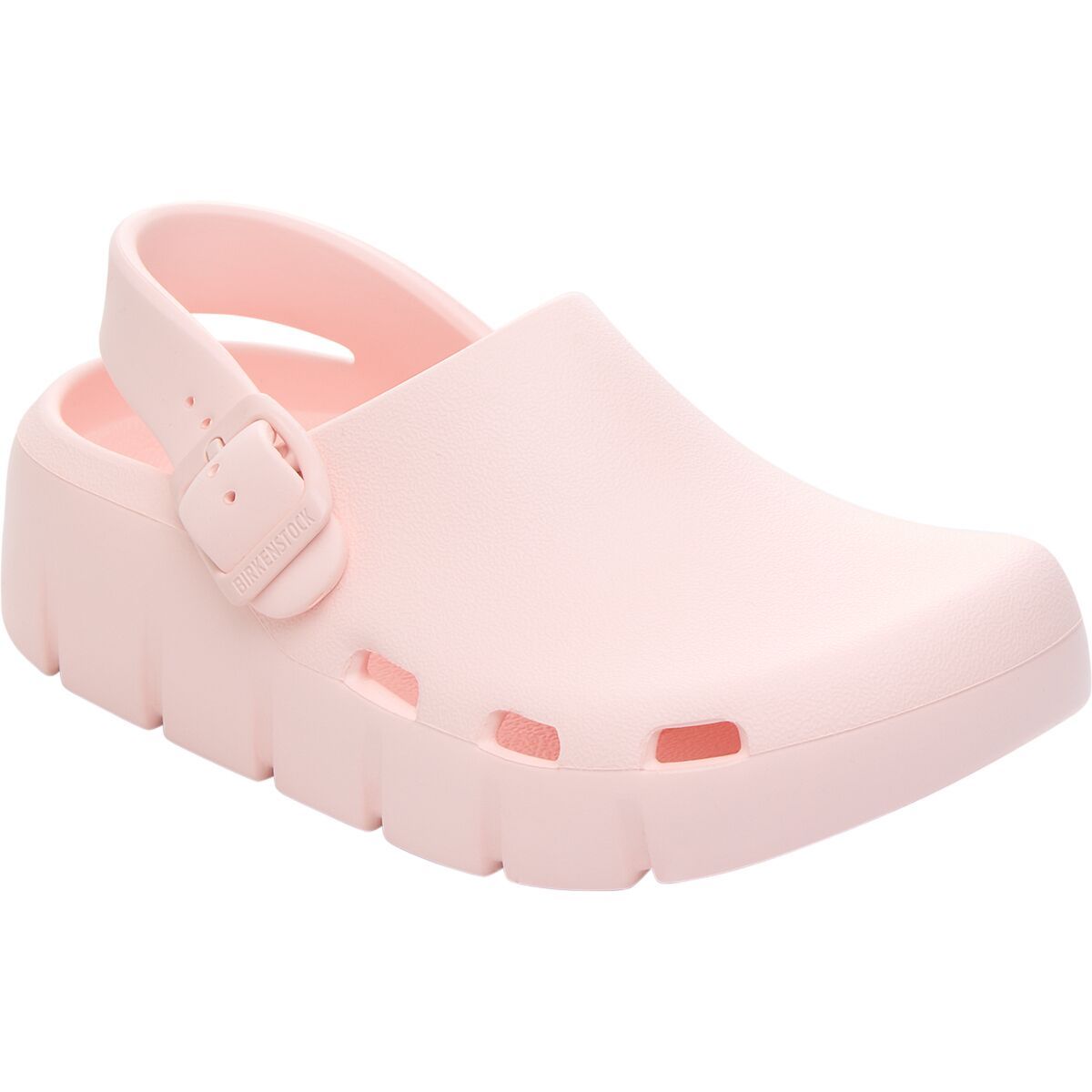 Image of Birkenstock Birki Flow Fixed Strap Sandal - Toddlers' EVA Light Rose, 26.0