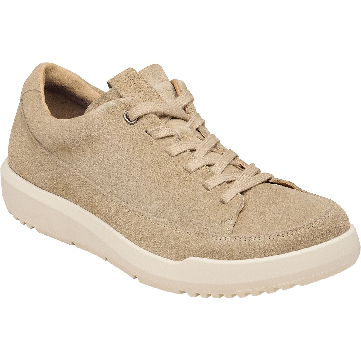 Image of Birkenstock Melbourne Shoe - Men's Taupe Suede, 43.0