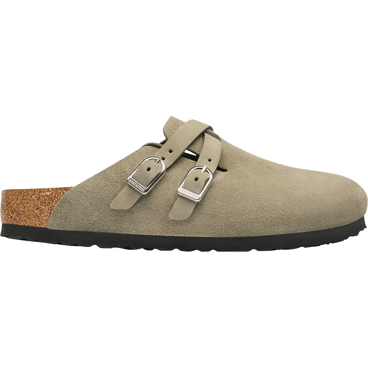 Birkenstock Blair Narrow Clog - Women's Taupe Suede, 38.0