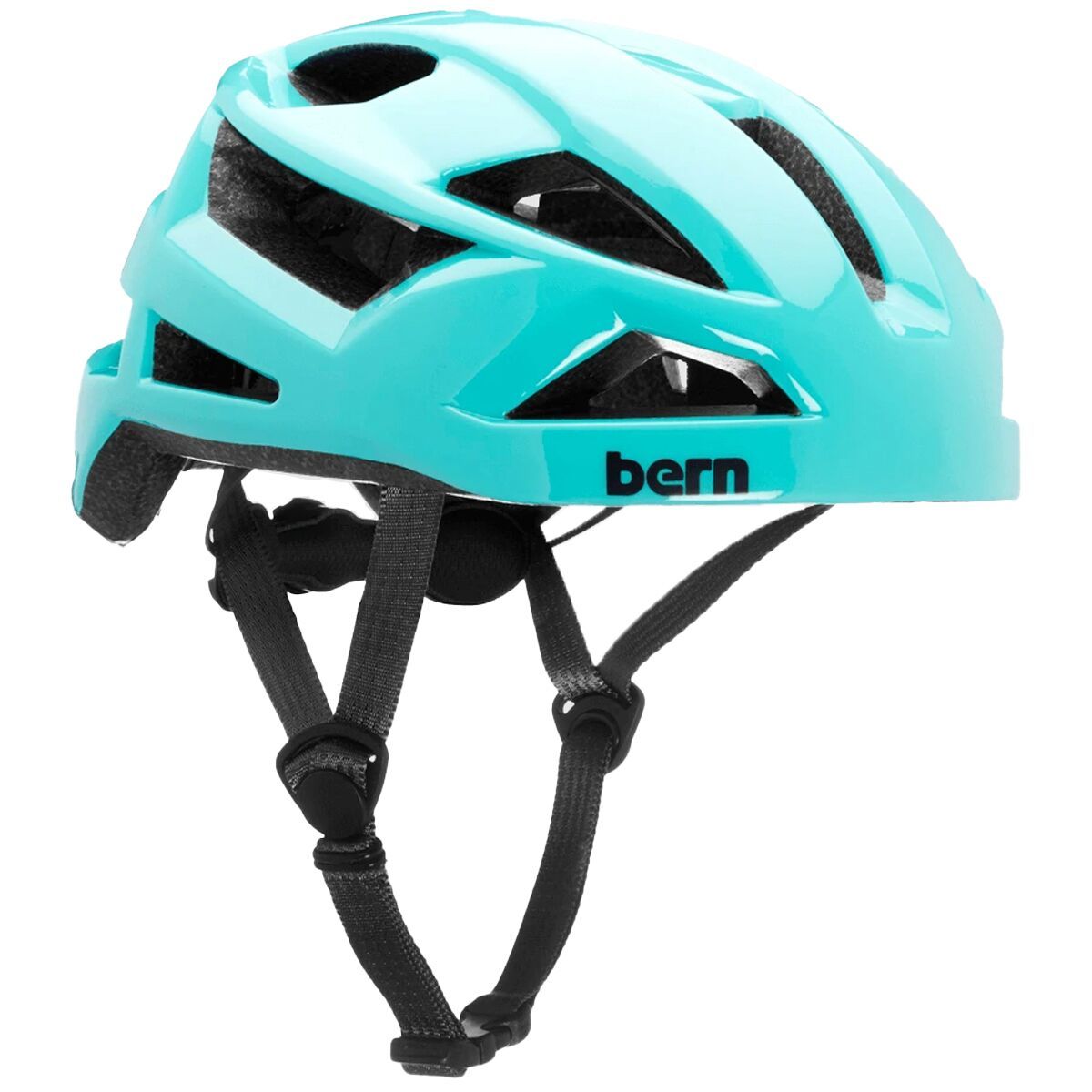 Bern FL-1 Libre Road Bike Helmet Satin Turquoise, M