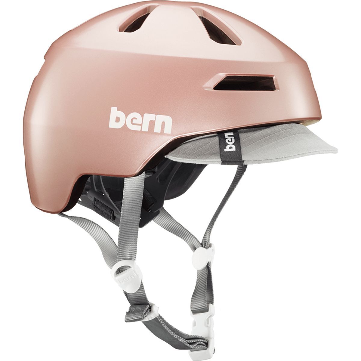 Bern Brentwood 2.0 Helmet Satin Rose Gold, M