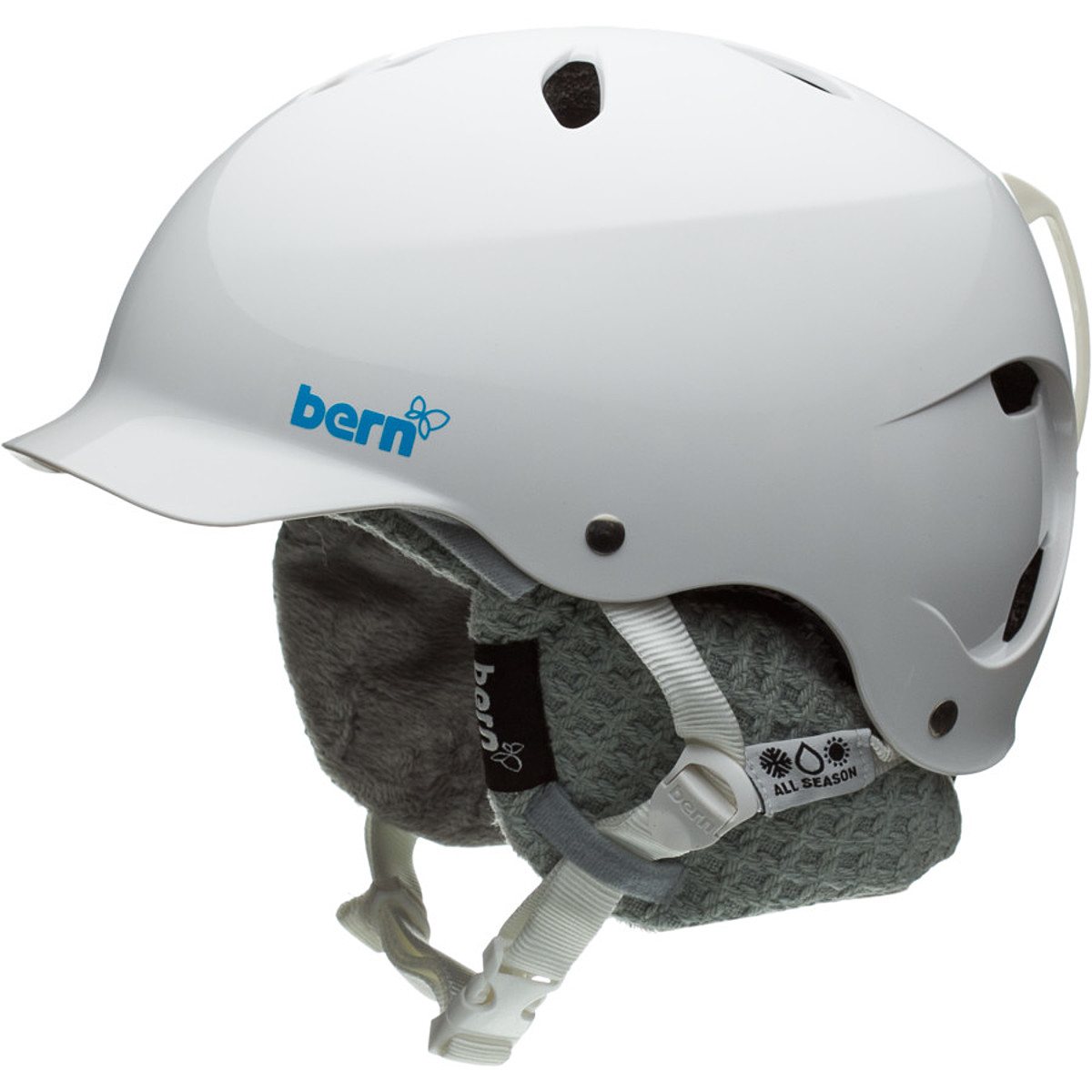 bern hard hat snowboard helmet Watts 2.0 MIPS Winter MIPS / L / Satin Vapor The Watts 2.0 helmet also features a durable and lightweight construction Bern Weston Lite Snow Helmet