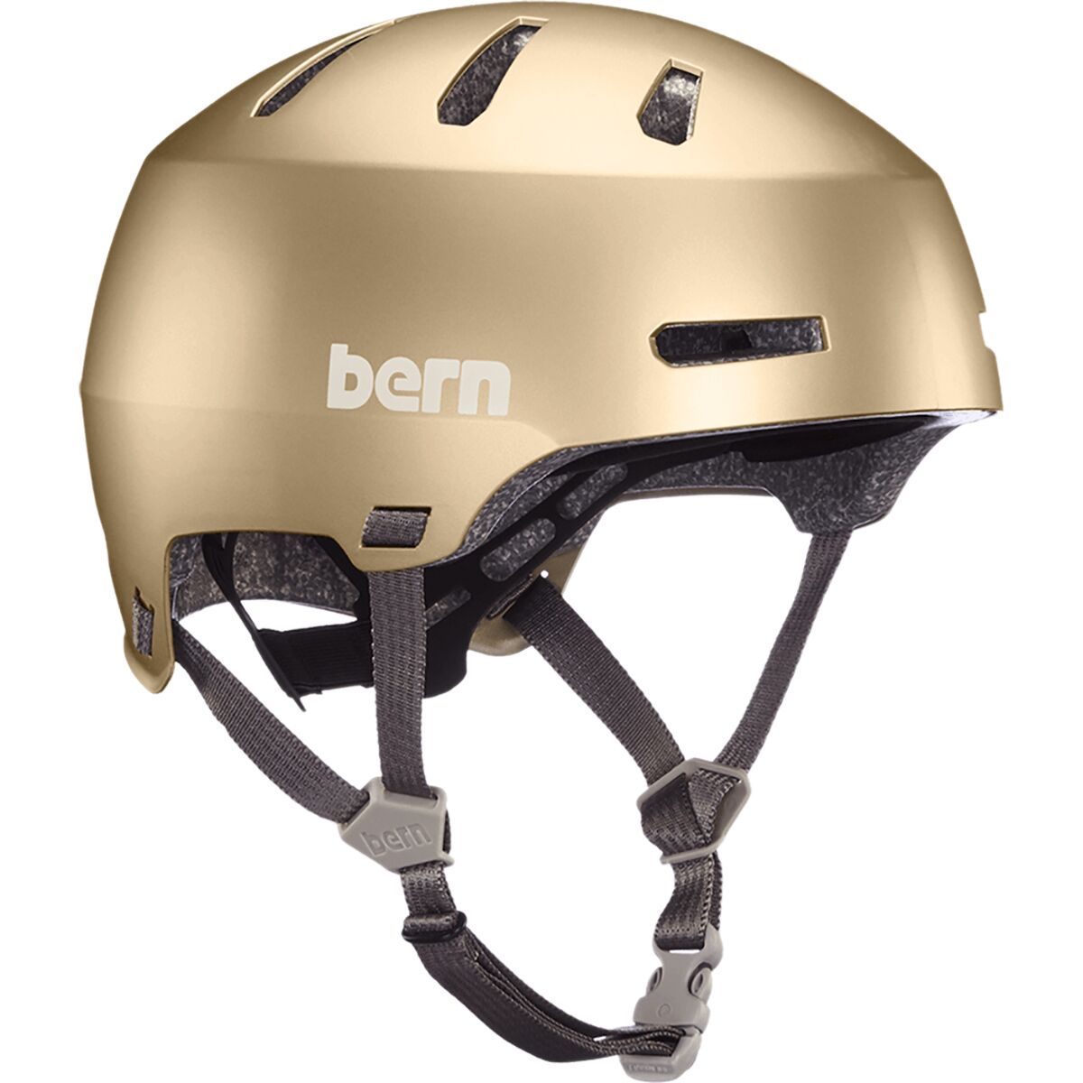Bern Macon 2.0 Mips Bike Helmet Satin Champagne, S