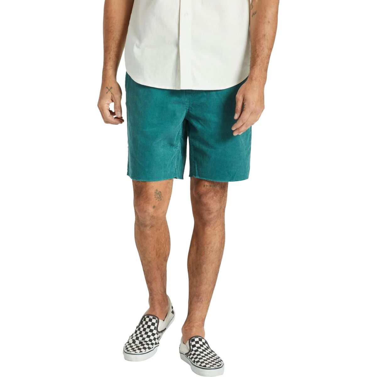 Brixton Madrid II Short - Men's Spruce, L