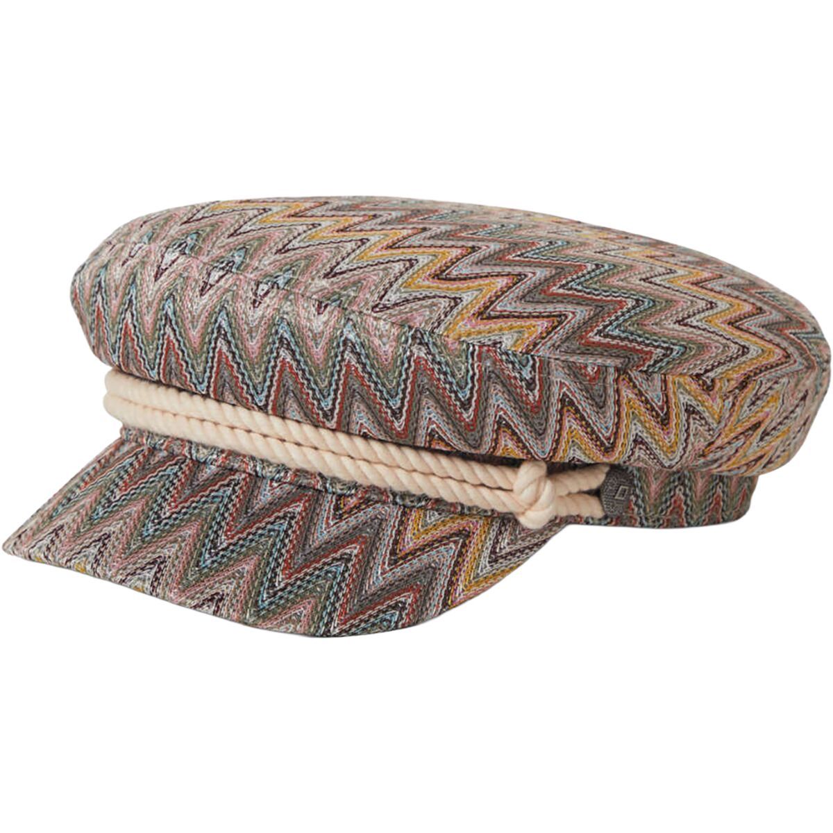 Image of Brixton Fiddler Hat Multi Color Zigzag, XS