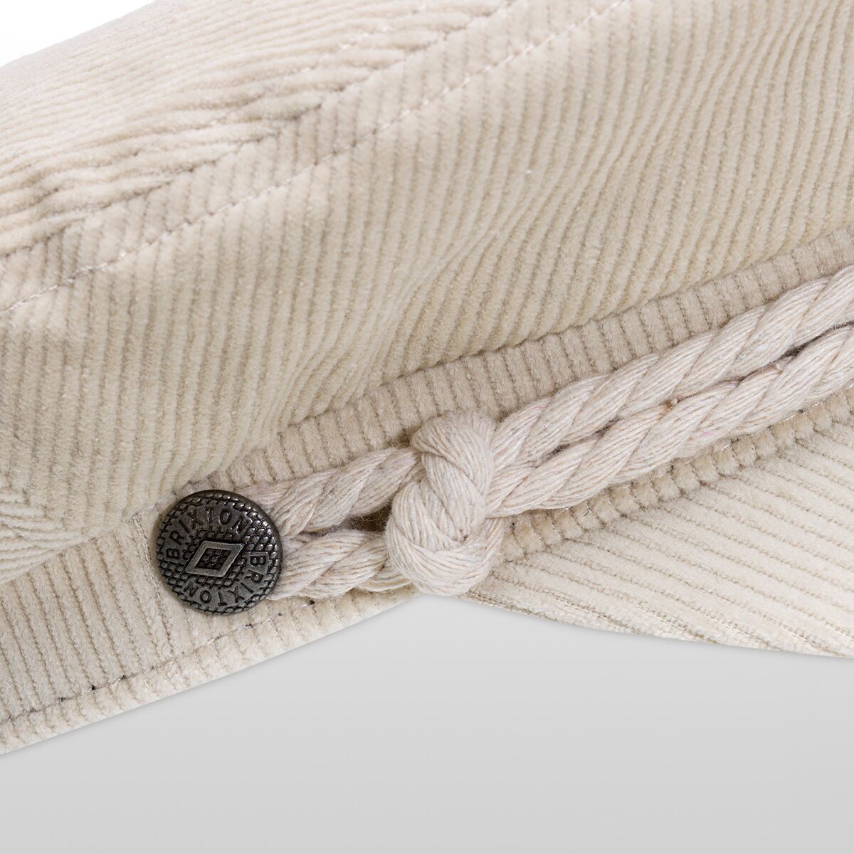 Brixton Women’s Fiddler Newsboy Hat Mariner Fisherman Cap Black Sz