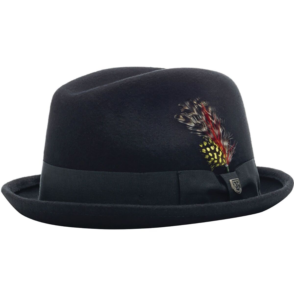 Brixton Gain Felt Hat Black, XS