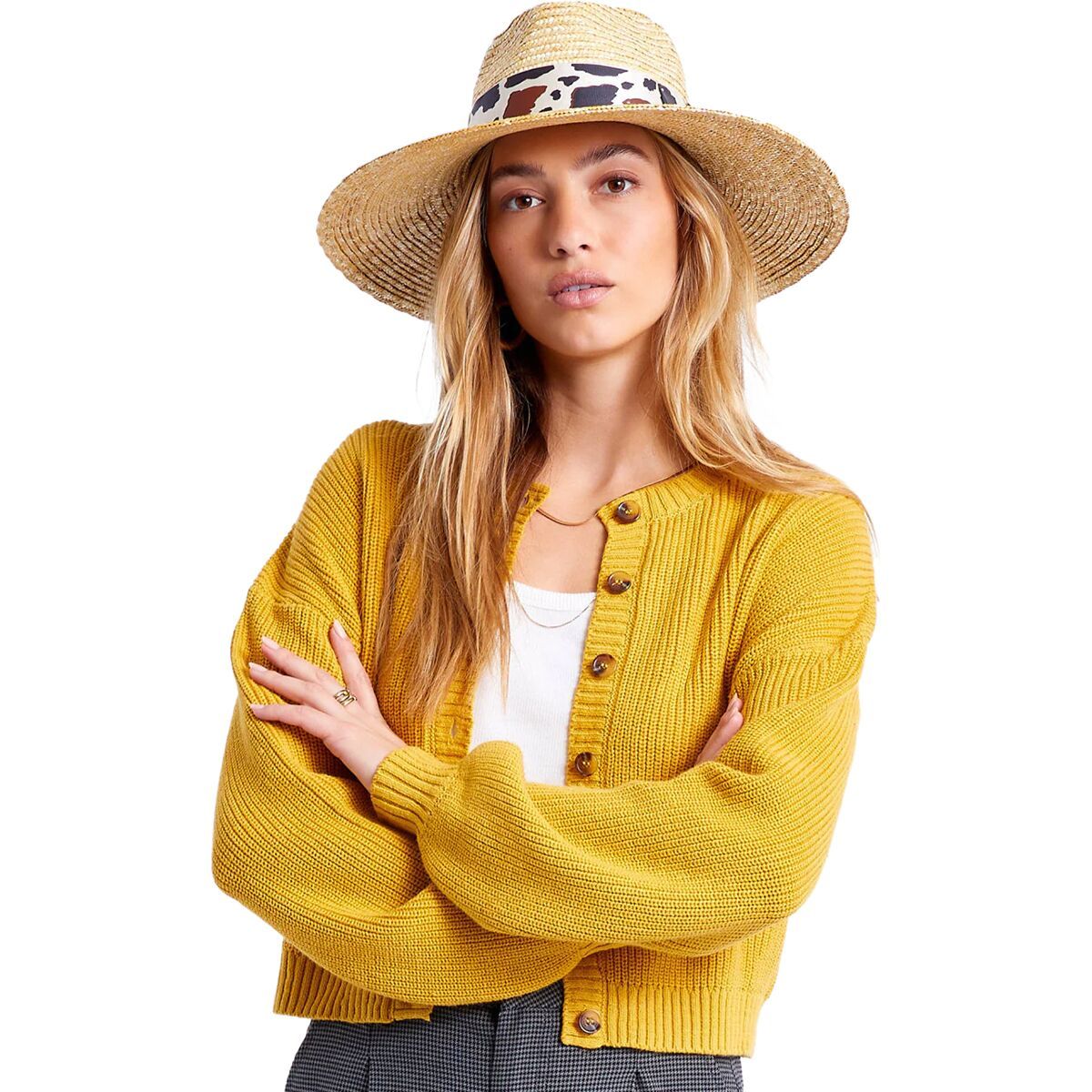 Brixton Joanna Hat - Women's Honey/Cattle, M
