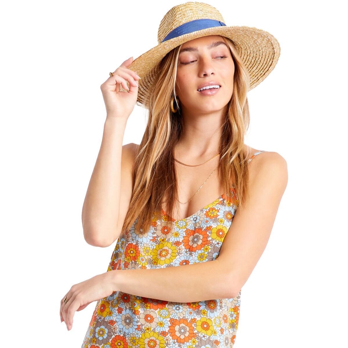 Brixton Joanna Hat - Women's Honey/Joe Blue, L