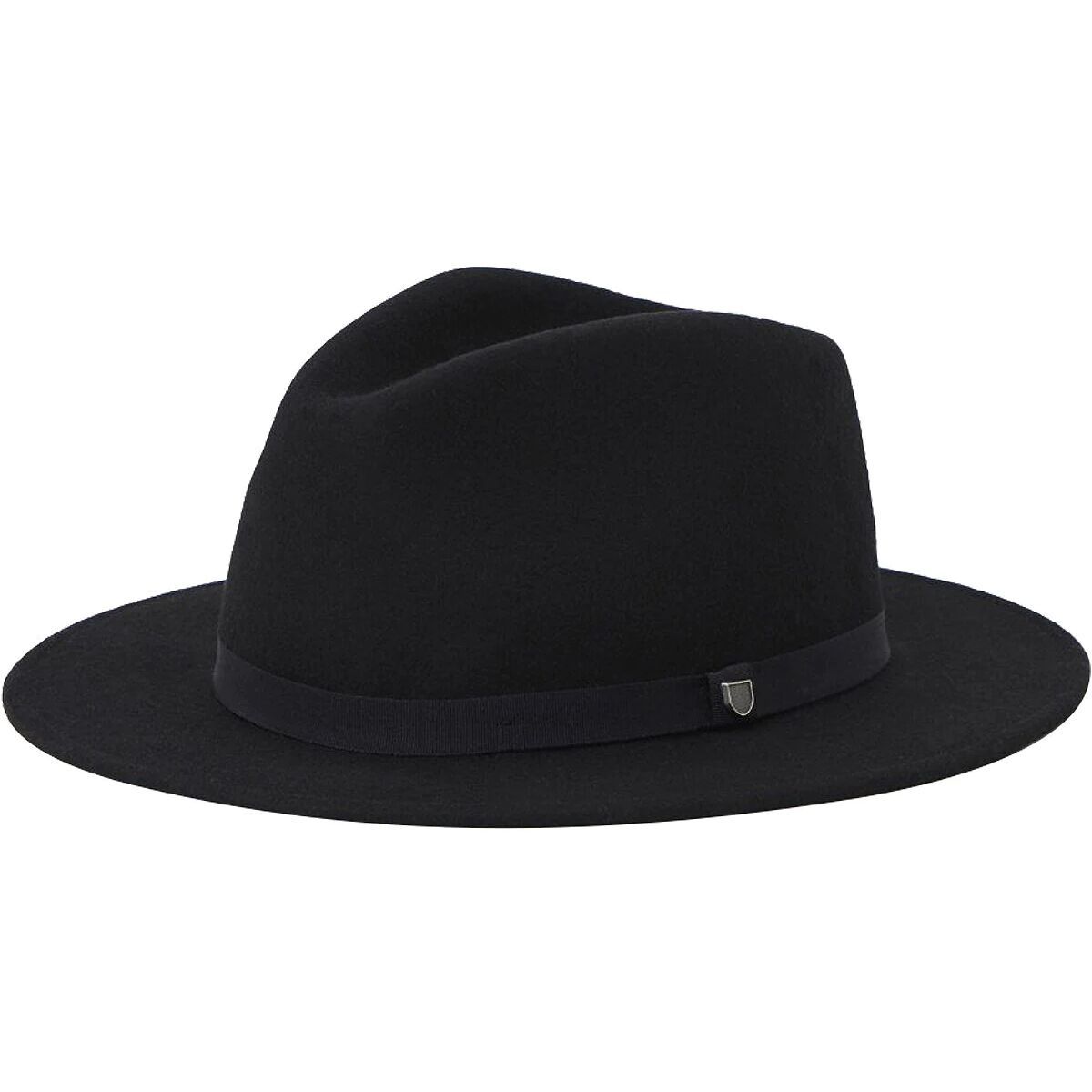 Brixton Messer Packable Fedora Black/Black, M