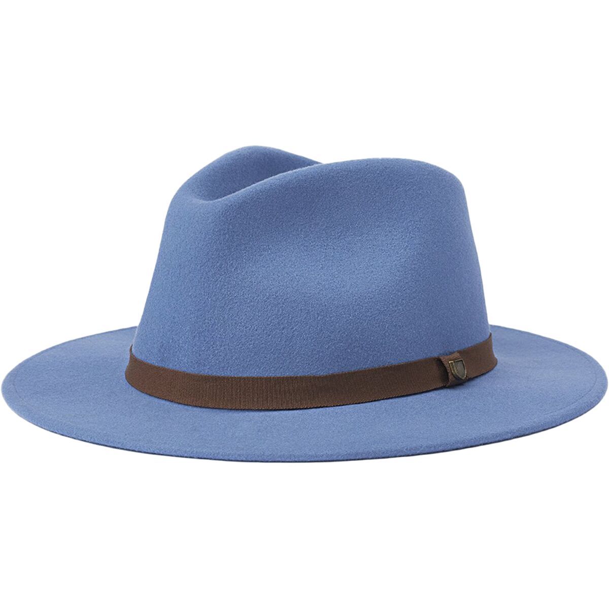 Brixton Messer Packable Fedora Slate Blue, XS