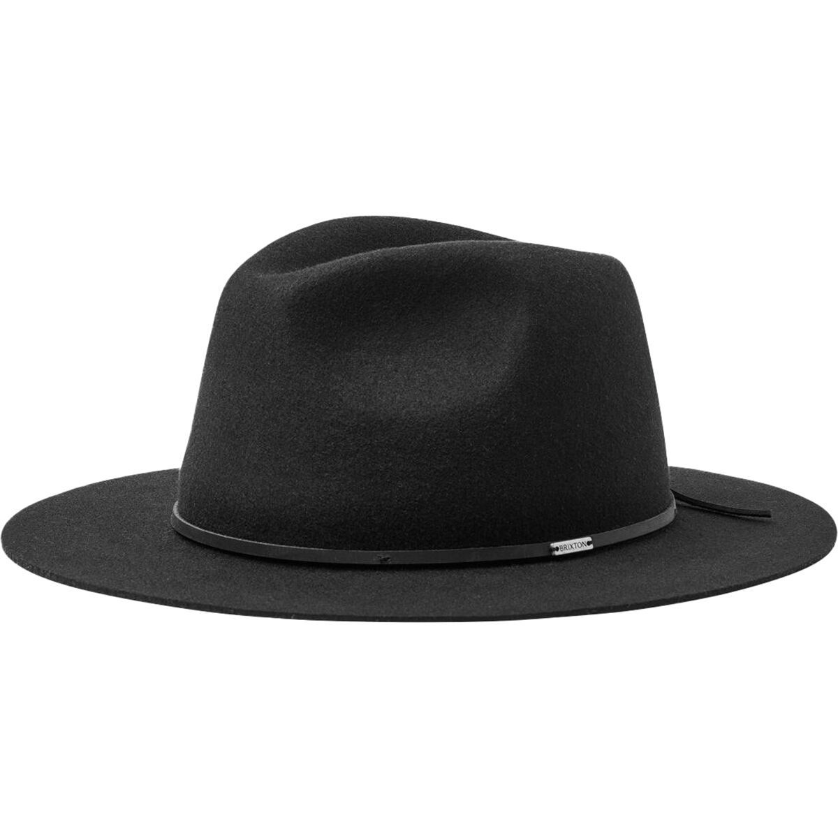 Image of Brixton Wesley Fedora Black, L
