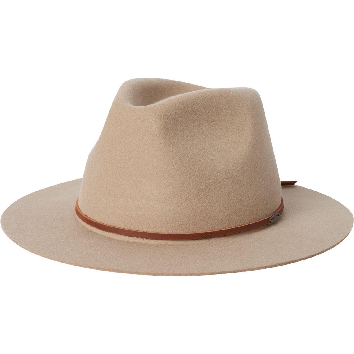 Brixton Wesley Fedora Sand/Brown, M
