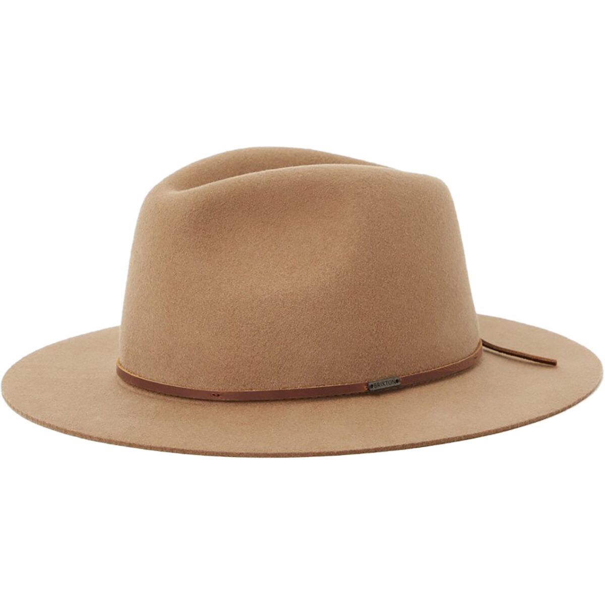 Brixton Wesley Fedora Tan, XS