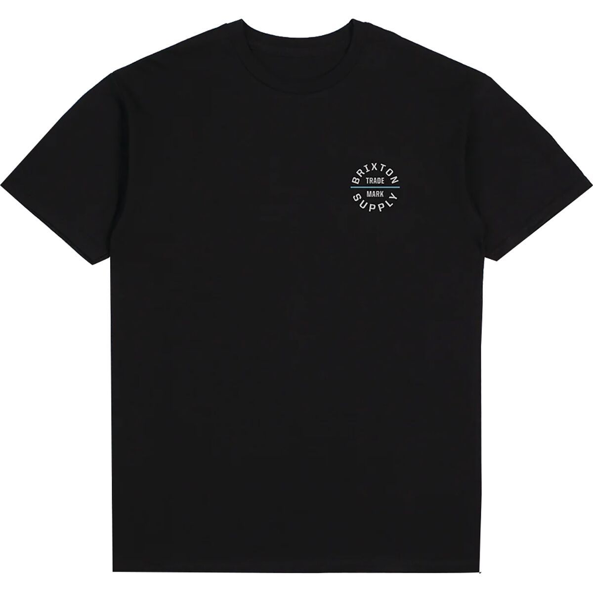 Brixton Oath V Standard T-Shirt - Men's Black/Cream, S