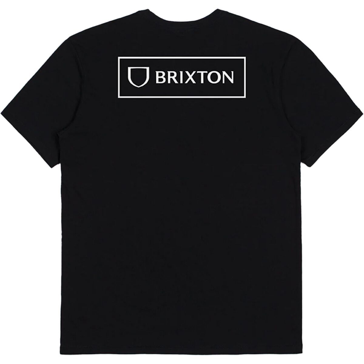 Brixton Alpha Block Short-Sleeve T-Shirt - Men's Black/White, 3XL