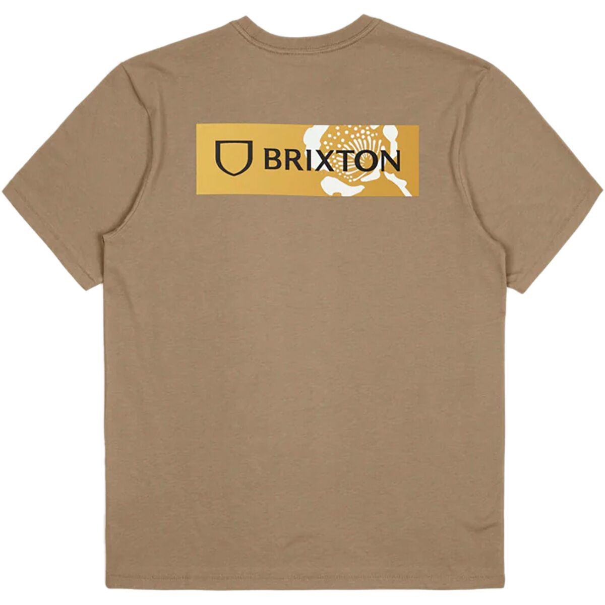 Brixton Alpha Block Short-Sleeve T-Shirt - Men's Mojave/Bloom, M