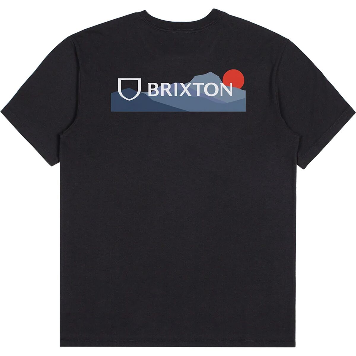Brixton Alpha Block Short-Sleeve T-Shirt - Men's Mountain Black, XL