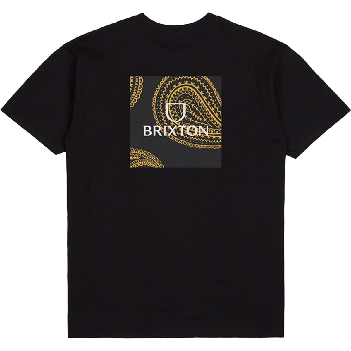 Brixton Alpha Square Short-Sleeve T-Shirt - Men's Paisley Black, M