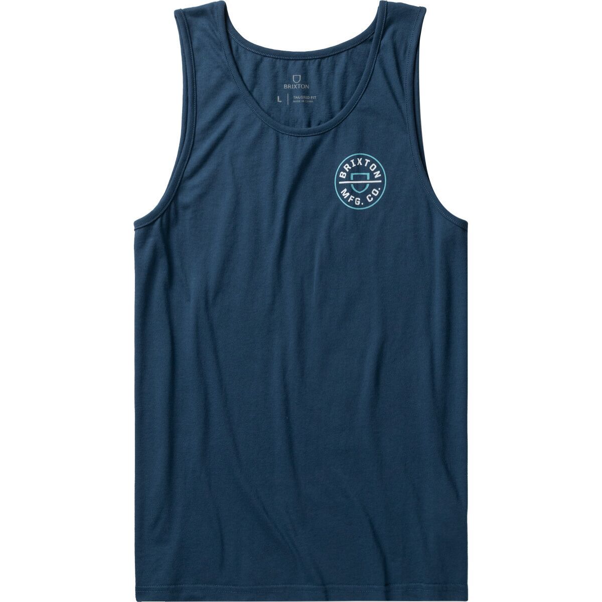 Brixton Crest Tank Top - Men's Joe Blue, S