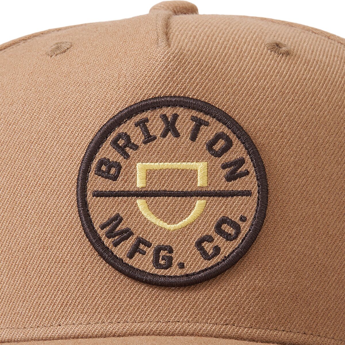 Brixton Crest Netplus Black Trucker Hat