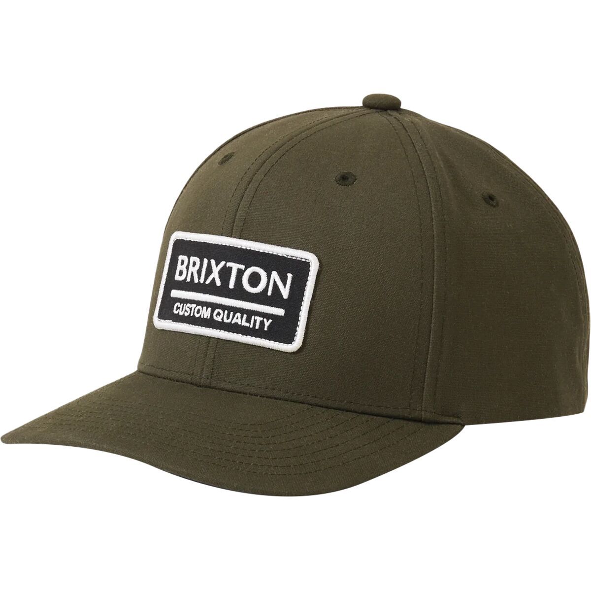 Brixton Palmer Proper NetPlus MP Snapback Military Olive, One Size