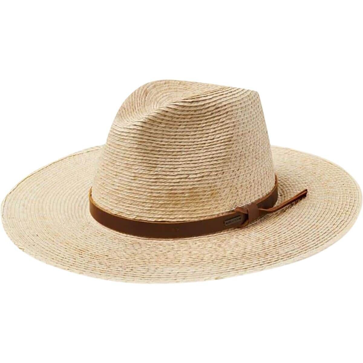 Brixton Field Proper Straw Hat Natural/Brown, XS