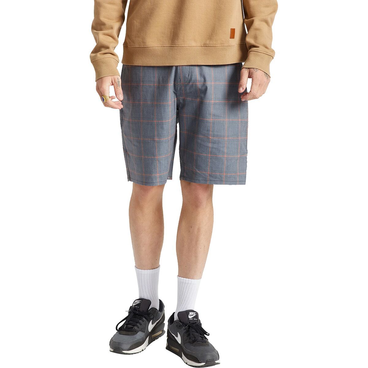 Brixton Choice Chino X Short - Men's Navy, 28