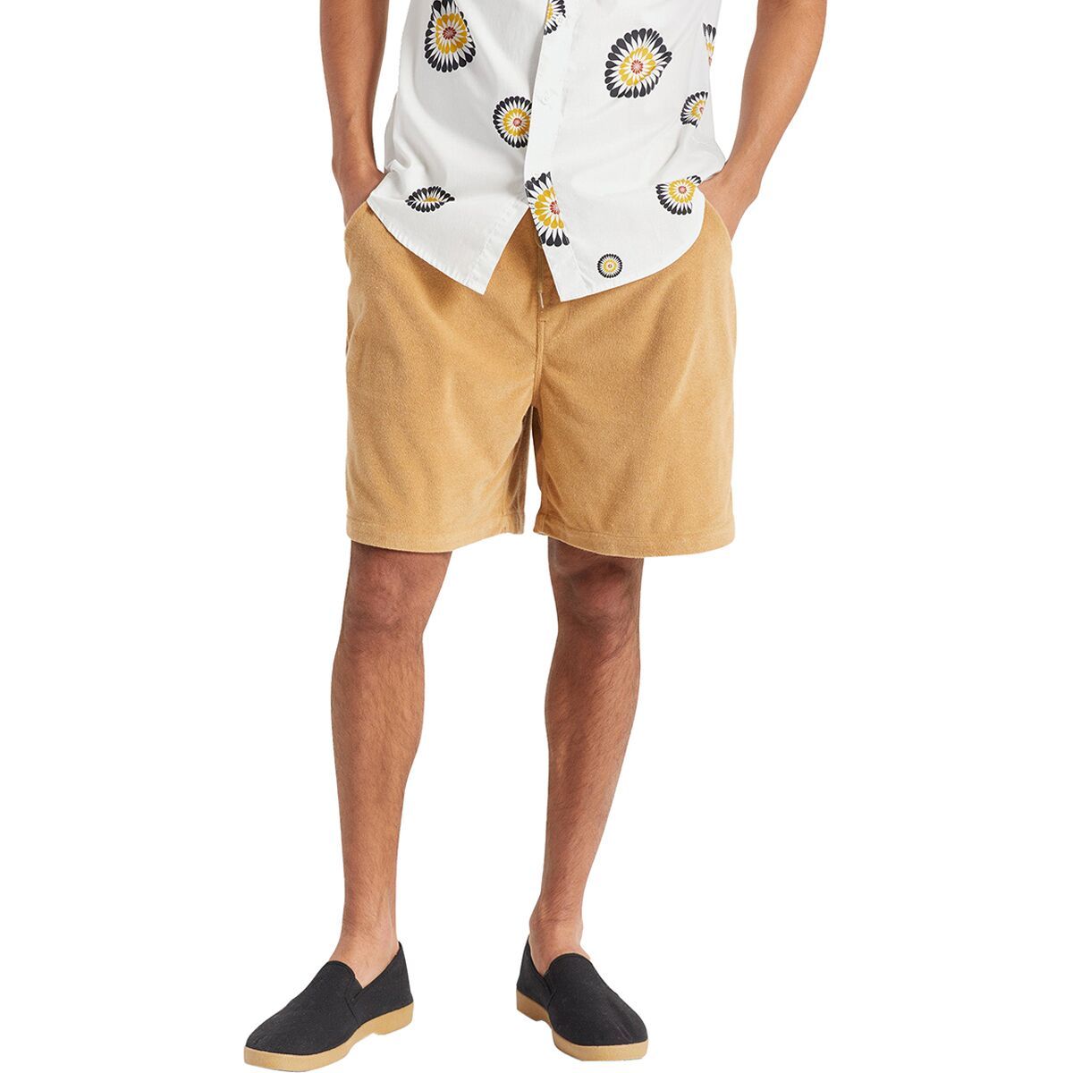 Brixton Pacific Reserve Terry Cloth Short - Men's Mojave, XXL