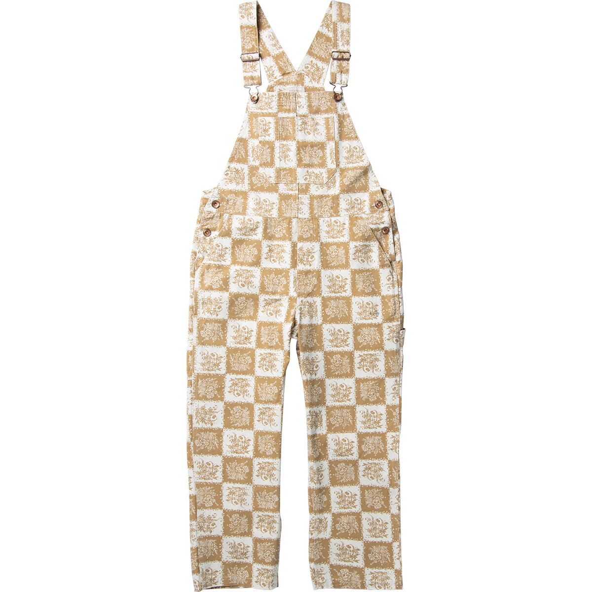 Brixton Christina Crop Overall - Women's Medal Bronze, XS